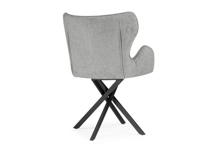 Стул на металлокаркасе Карлайл антрацитовый brendy stone 28 / черный-6