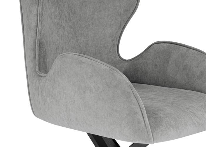 Стул на металлокаркасе Карлайл антрацитовый brendy stone 28 / черный-8