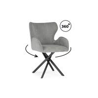 Стул на металлокаркасе Карлайл антрацитовый brendy stone 28 / черный