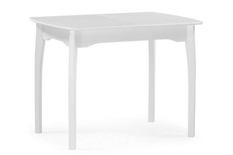 Стол деревянный Терзот прямоугольный 100(130)х70х76 белый