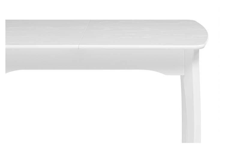 Стол деревянный Терзот прямоугольный 100(130)х70х76 белый-4