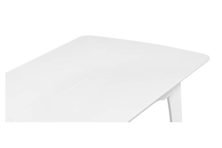 Стол деревянный Терзот прямоугольный 100(130)х70х76 белый-5