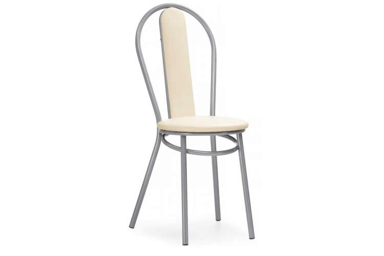 Стул на металлокаркасе Lamniel ваниль в крапинку / светлый мусс