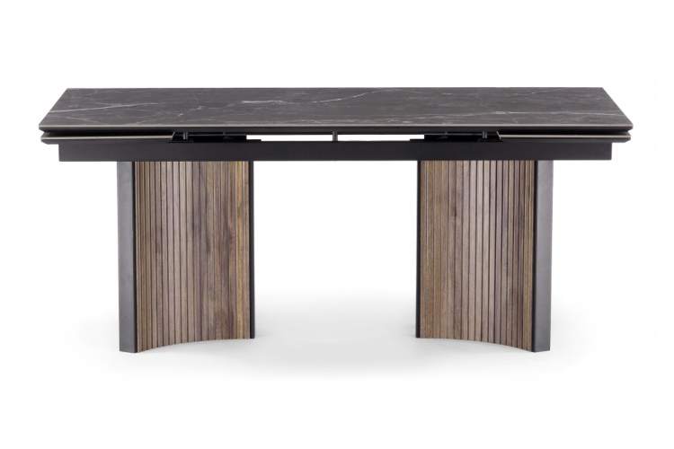 Керамический стол Саливан 180x90 nero marquina / дуб бомонд лофт-9