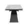 Керамический стол Денхольм 240(290)х100х75 rystal onyx bianco / черный