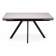 Керамический стол Вилли 140(200)х80 carmen light grey / черный