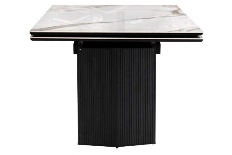 Керамический стол Монерон 200(260)х100х77 alpe di siusi / черный-4