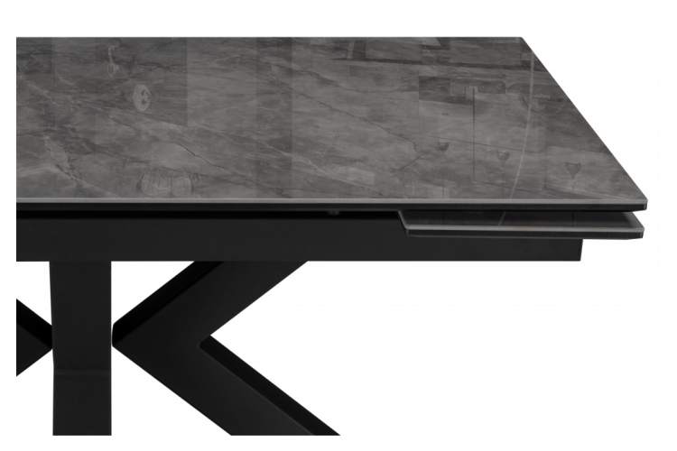 Керамический стол Бронхольм 140(200)х80х77 baolai / черный-7