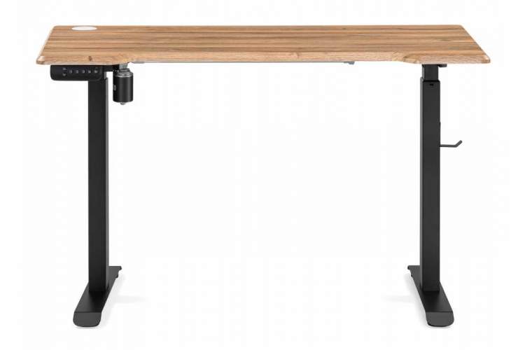 Компьютерный стол Маркос с механизмом подъема 120х75х75 дуб вотан / черный-2