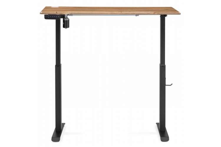 Компьютерный стол Маркос с механизмом подъема 120х75х75 дуб вотан / черный-3