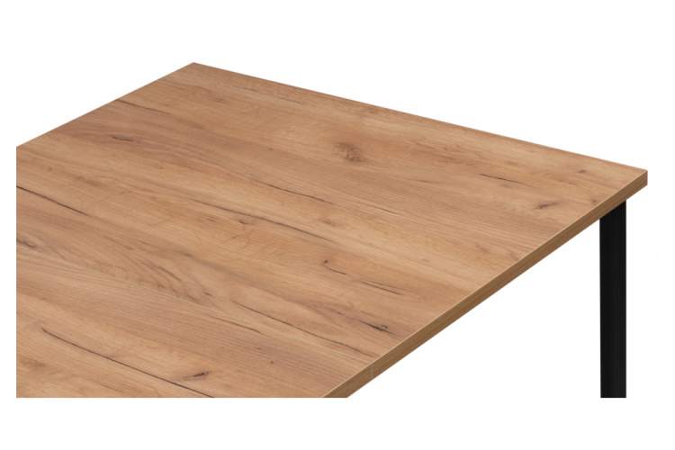 Стол деревянный Лиман 117 (157) x 77 дуб крафт золотой / черный матовый-13