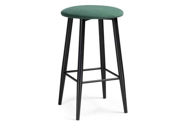 Барный стул Гангток катания изумруд / черный матовый