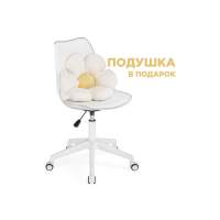Офисное кресло Kolin с подушкой clear / white
