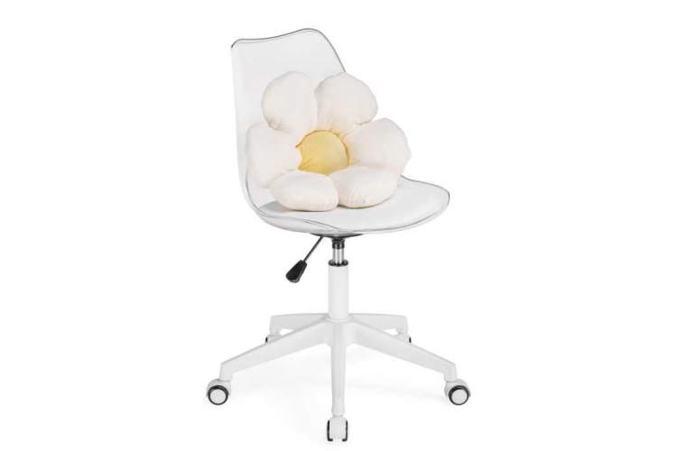 Офисное кресло Kolin с подушкой clear / white-1