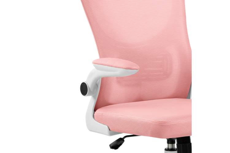 Офисное кресло Konfi pink / white-15