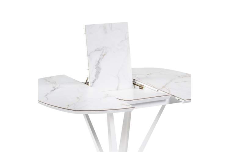 Керамический стол Азраун белый-9