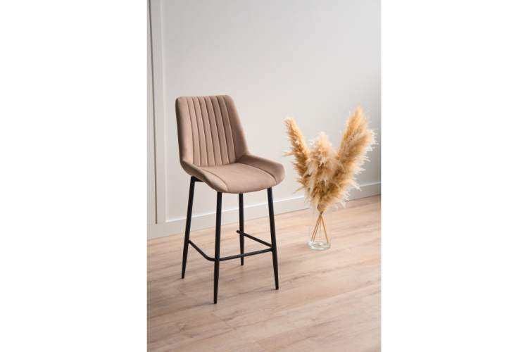 Барный стул Седа 360 бежевый (zd 210) / черный np-1