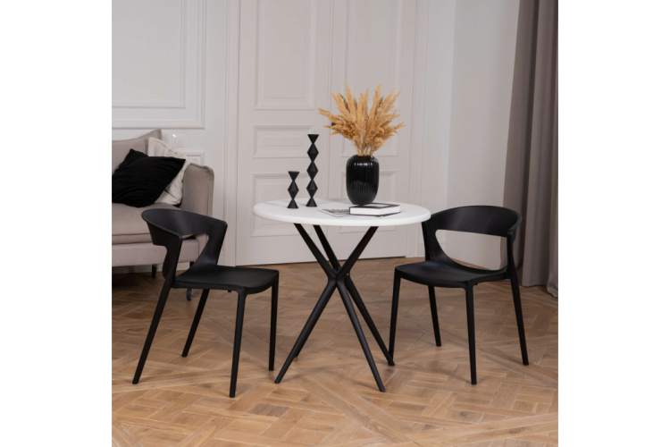 Пластиковый стул Градно черный-1