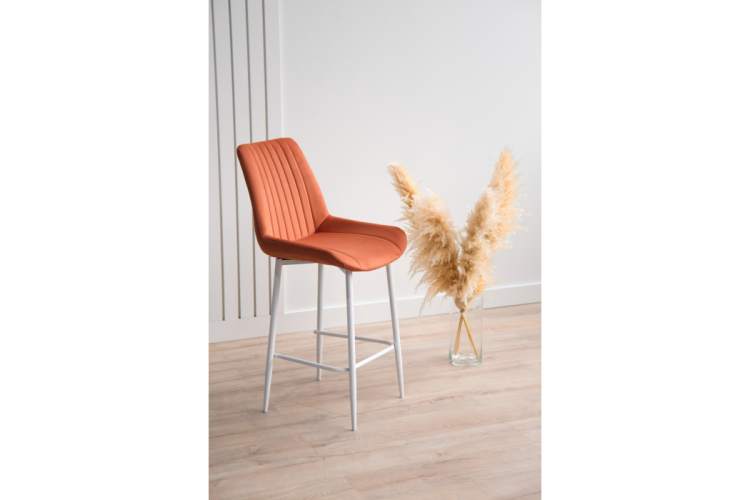 Барный стул Седа терракотовый (zd 432) / белый-2