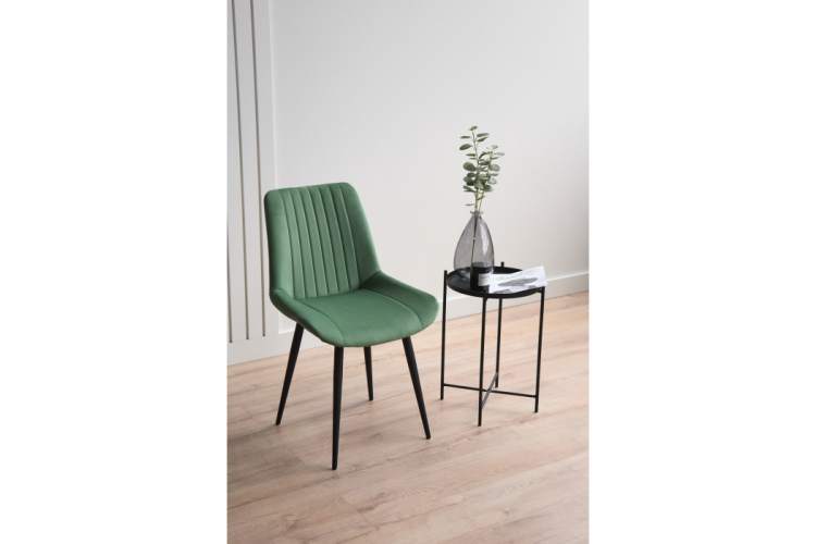 Стул на металлокаркасе Седа фисташковый (zd 651) / черный np-1