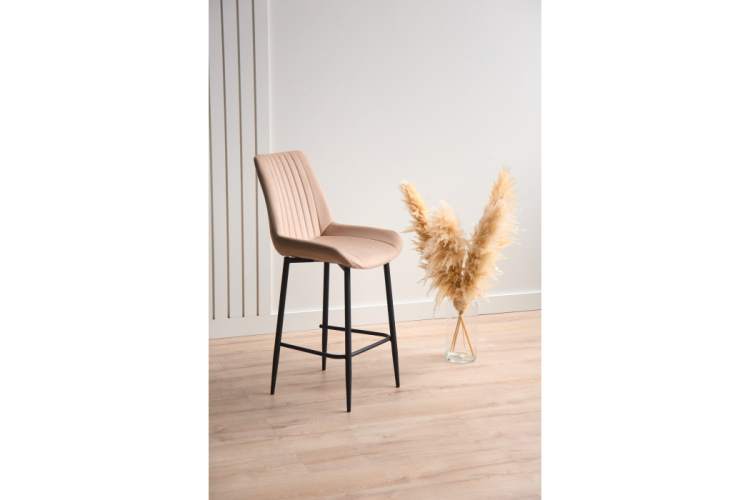 Барный стул Седа 360 бежевый (zd 210) / черный np-2