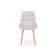 Стул деревянный Челси светло-серый (zd 960) / светлое дерево np