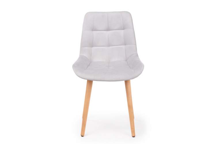 Стул деревянный Челси светло-серый (zd 960) / светлое дерево np-4