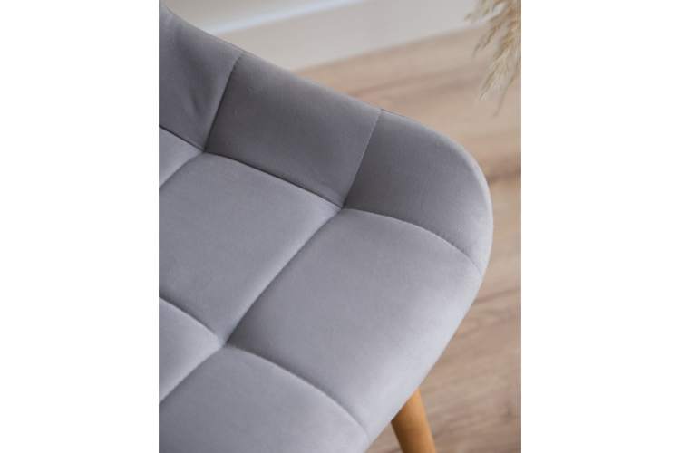 Стул деревянный Челси светло-серый (zd 960) / светлое дерево np-7