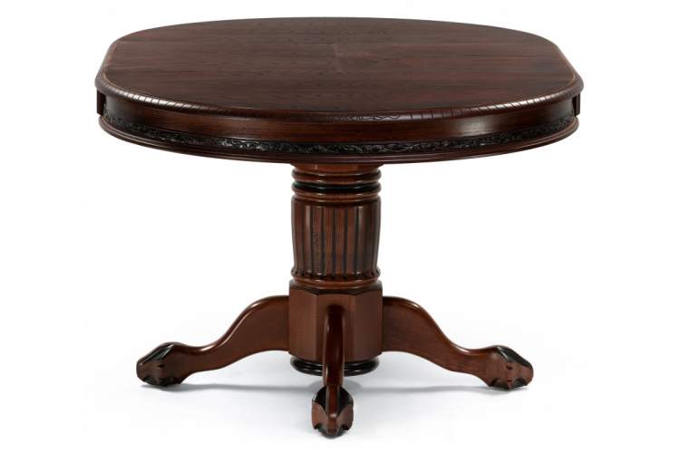 Стол деревянный Альфред орех / коричневая патина-3