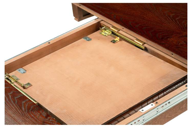 Стол деревянный Альфред орех / коричневая патина-6