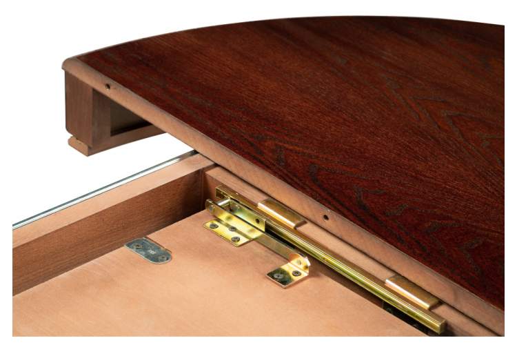 Стол деревянный Альфред орех / коричневая патина-7