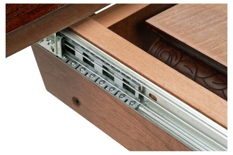 Стол деревянный Альфред орех / коричневая патина-8