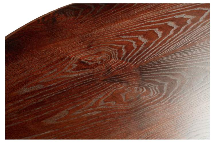 Стол деревянный Альфред орех / коричневая патина-10