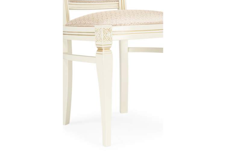 Стул деревянный Mariano линур блекл комби / слоновая кость-11