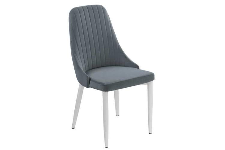 Стул на металлокаркасе Kora white / gray-1