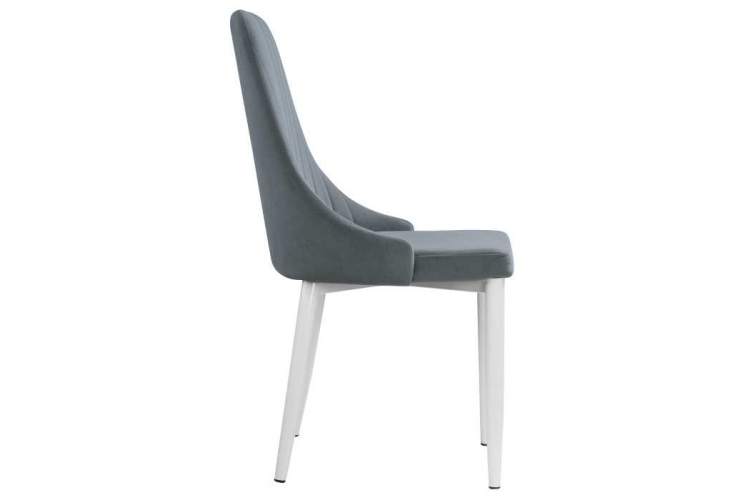 Стул на металлокаркасе Kora white / gray-3