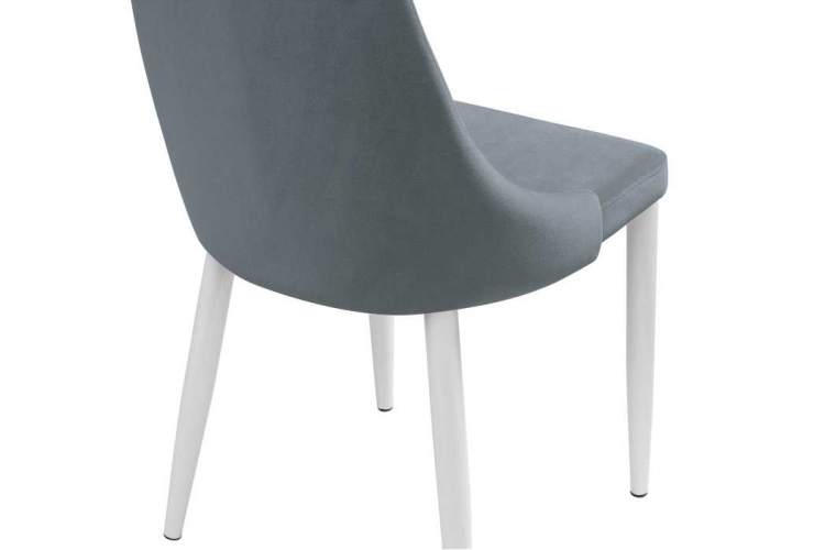 Стул на металлокаркасе Kora white / gray-5