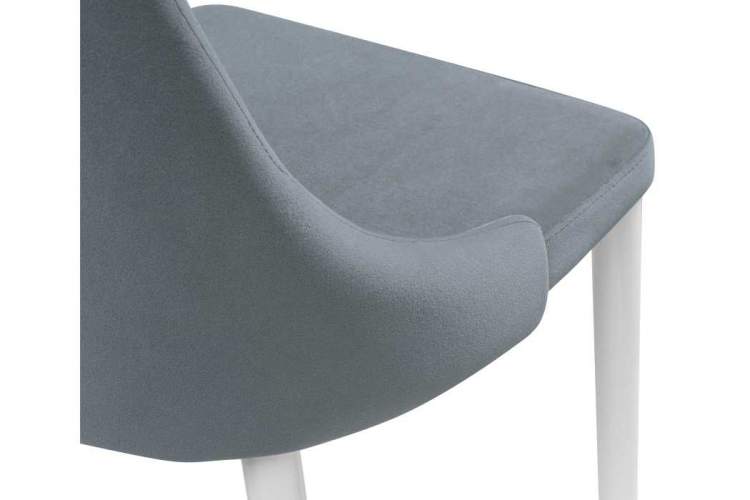 Стул на металлокаркасе Kora white / gray-6