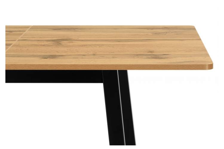 Стол деревянный Марион 110(140) x 68 дуб вотан / черный-10