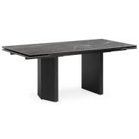 Керамический стол Монерон 180x90 nero marquina / черный