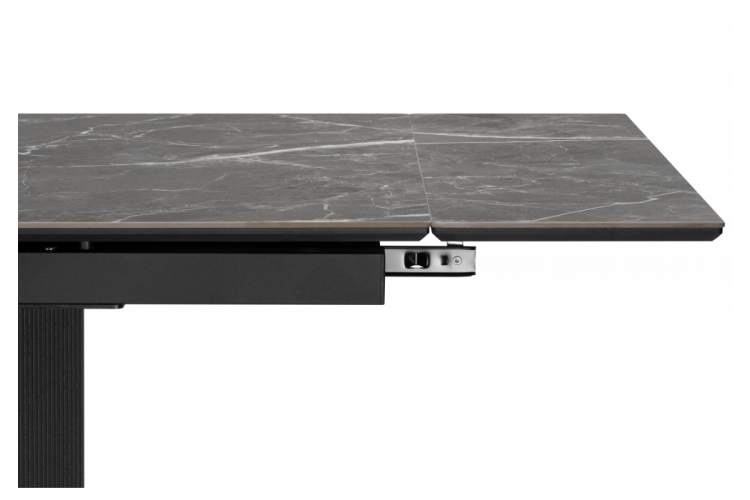 Керамический стол Монерон 180x90 nero marquina / черный-13