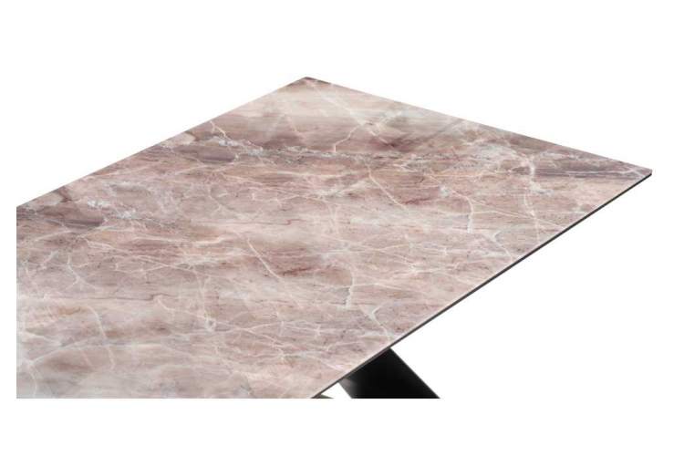 Стол стеклянный Ноттингем 180х90х74 карелия / черный-3