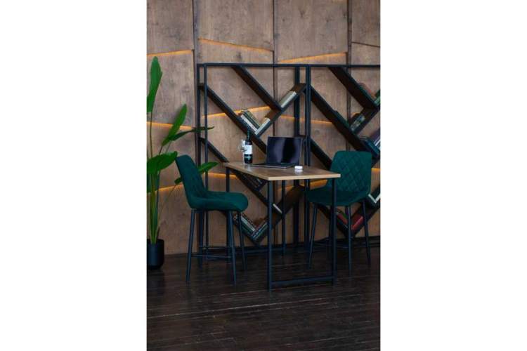 Обеденный стол Дилан Лофт 120х60х90 дуб вотан-6