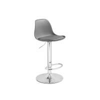 Стул Барный стул Soft gray / chrome Стул Барный стул Soft gray / chrome