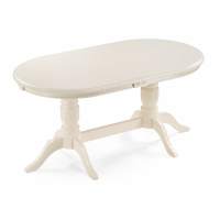 Стол деревянный Эвклаз овальный бежевый