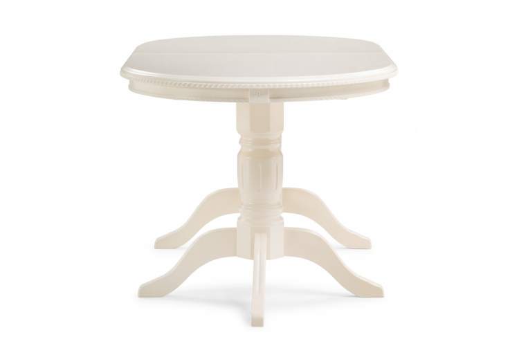 Стол деревянный Эвклаз овальный бежевый-3