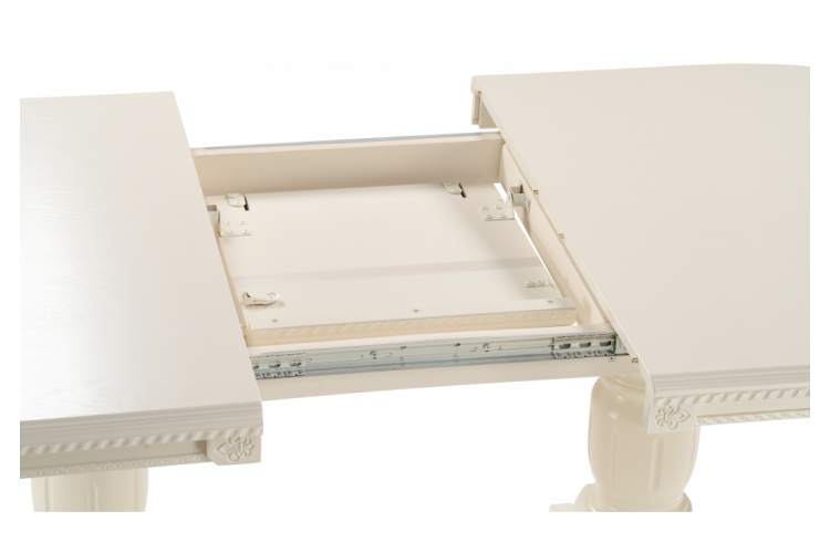 Стол деревянный Эвклаз овальный бежевый-5