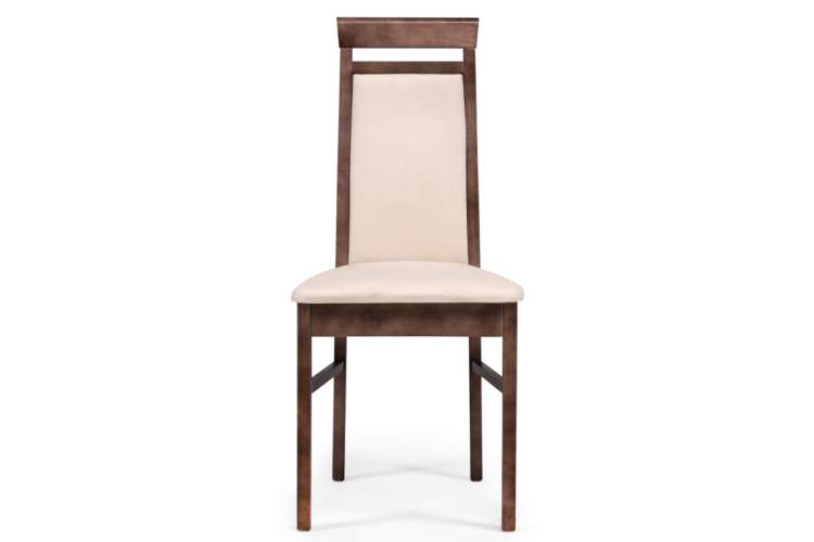 Стул деревянный Амиата бежевый / орех-2