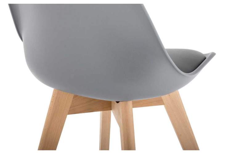 Bonuss dark gray Пластиковый стул-5