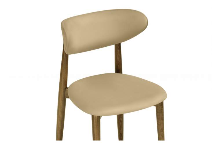 Стул деревянный Фарго бежевый / орех-8